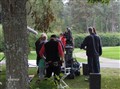 Lasse Åbergs kommande film inspelning på Fågelbro Golfklubb 011.jpg